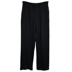 St. John Collection Straight Leg Pant in Charcoal Size 6